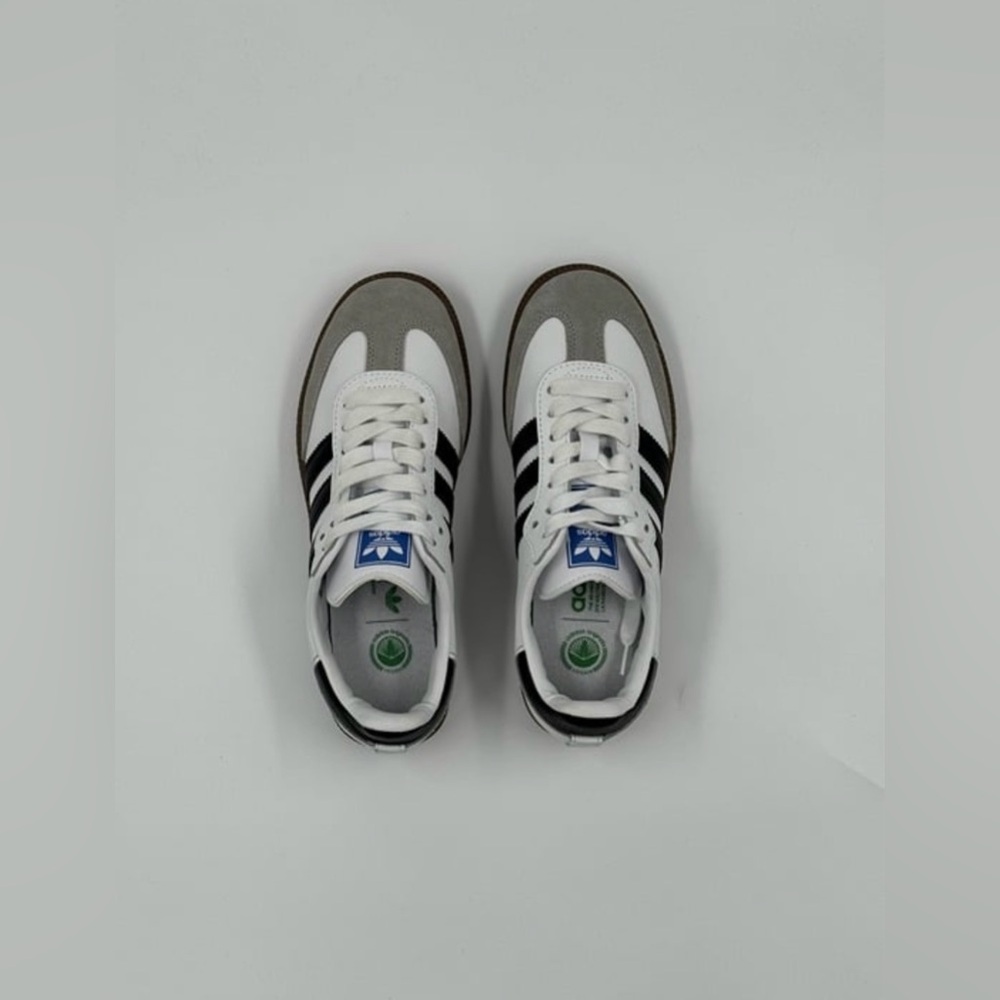 Brand new Adidas Samba Vegan White Gum. Women's 6.5.